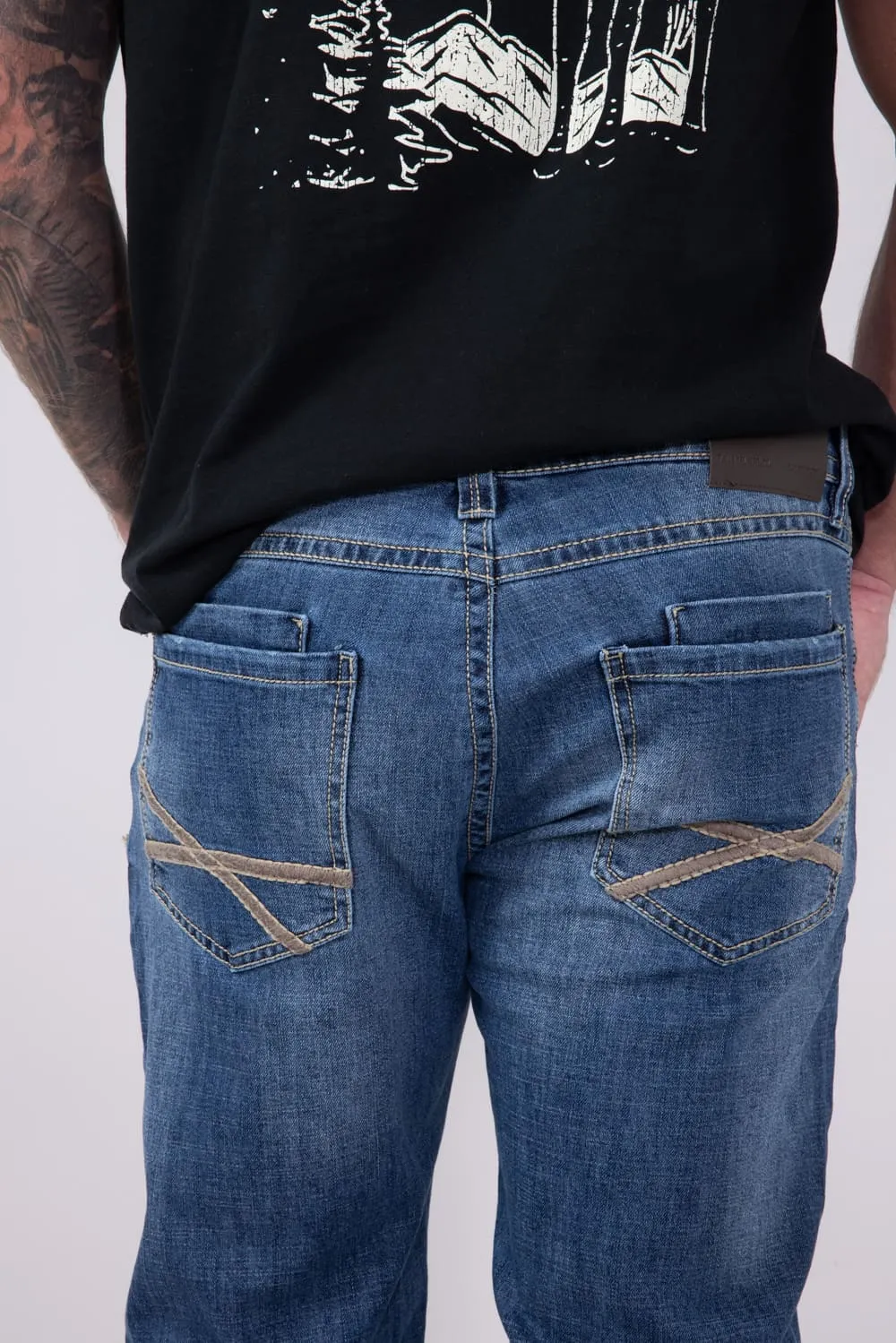 Axel Jeans James Classic Straight Jeans for Men | AXMB0044-STRAIGHT