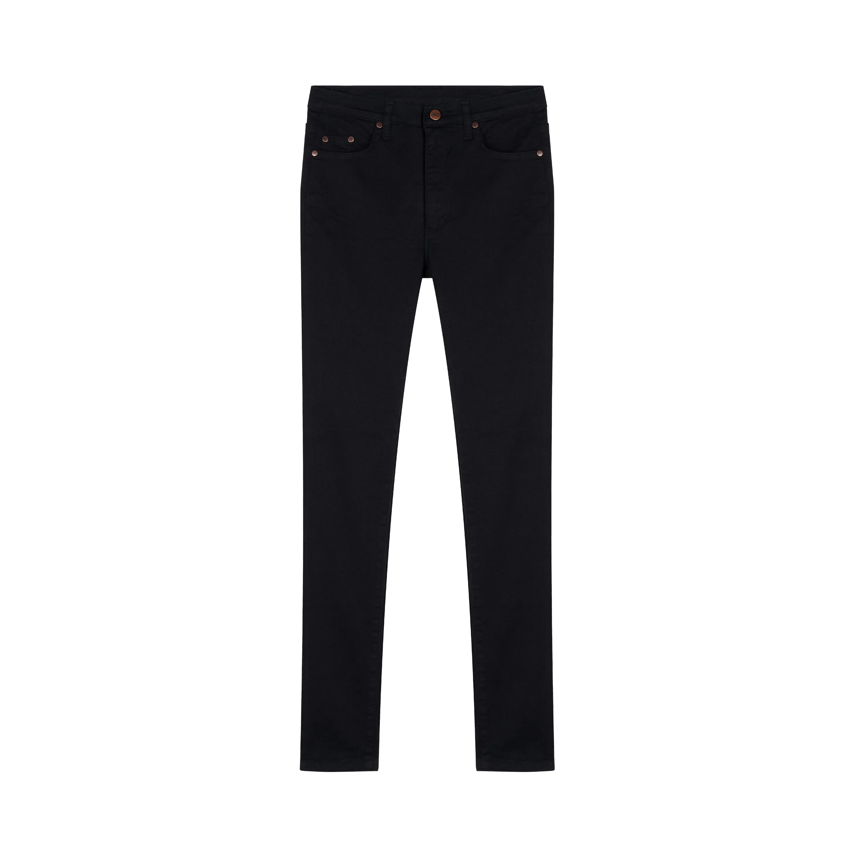 Black High Waist Slim Women's Jeans