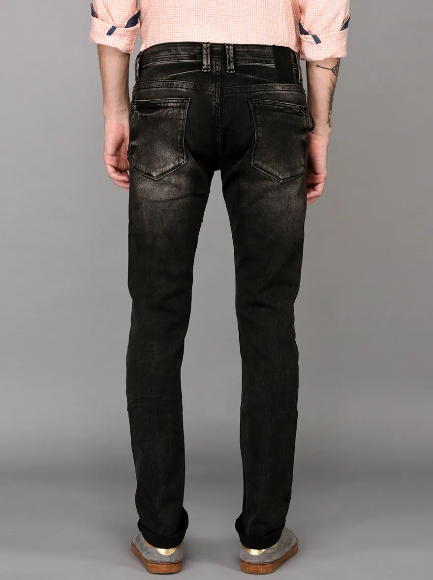 Black Slim Fit Jeans | JadeBlue