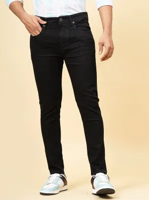Black Washed Rider Fit Jeans | JadeBlue