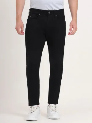 Black Washed Slim Fit Jeans | Greenfibre