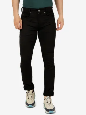 Black Washed Slim Fit Jeans | JadeBlue