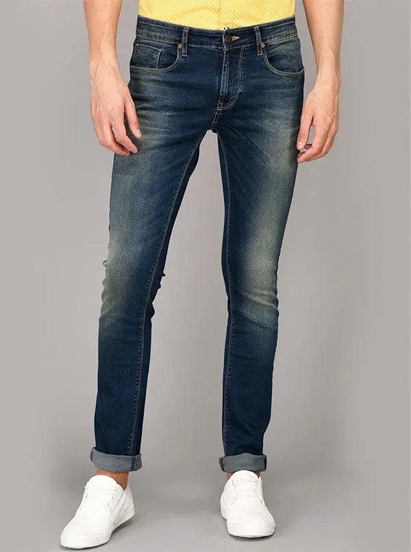 Blue Straight Fit Jeans | JadeBlue