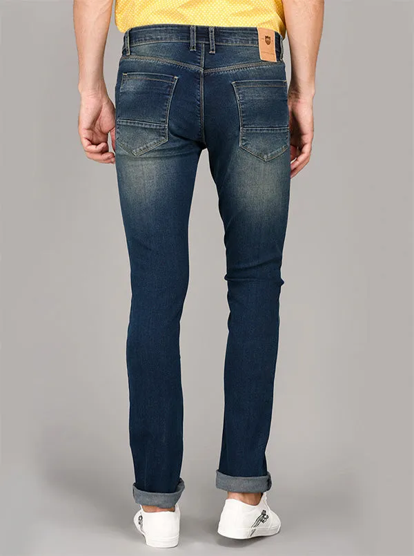 Blue Straight Fit Jeans | JadeBlue