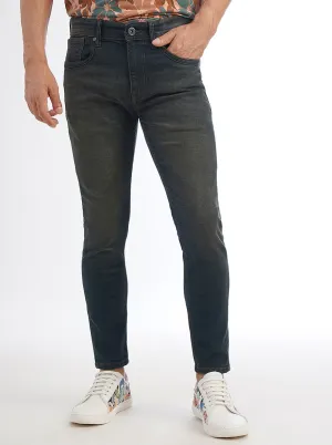 Blue Washed Rider Fit Jeans | JadeBlue