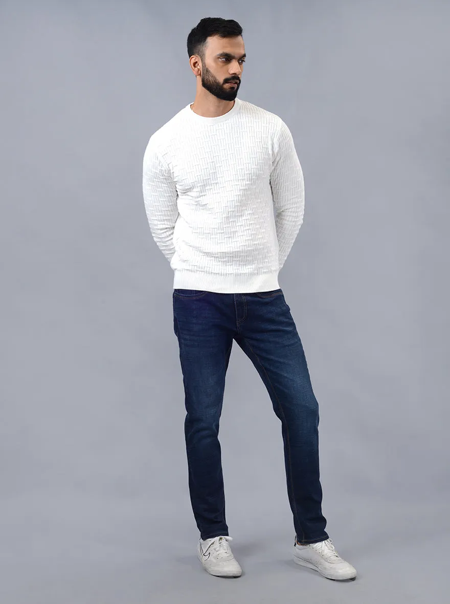 Blue Washed Slim Fit Jeans | JadeBlue