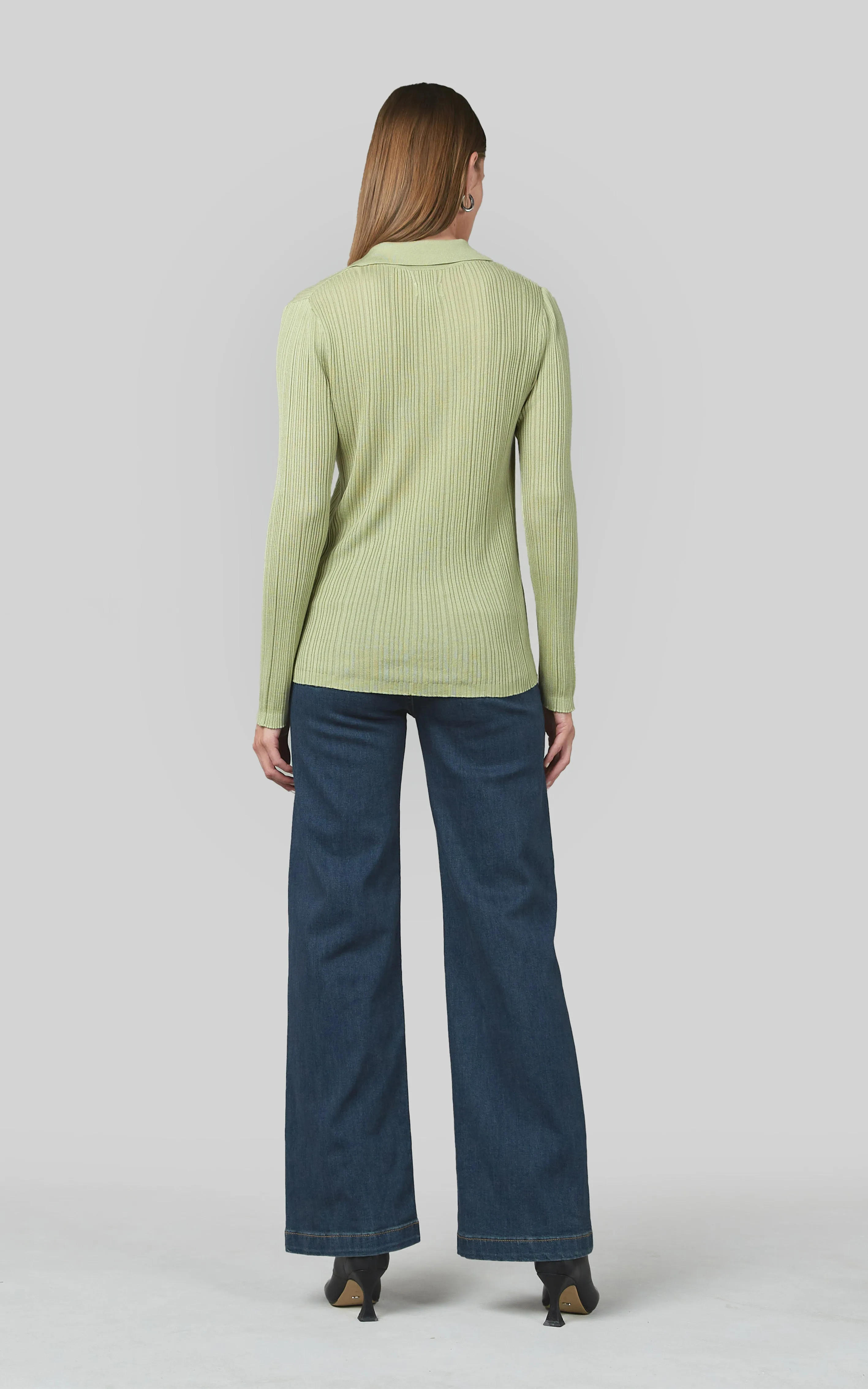 Carrie Astro Wide Straight Leg Jeans