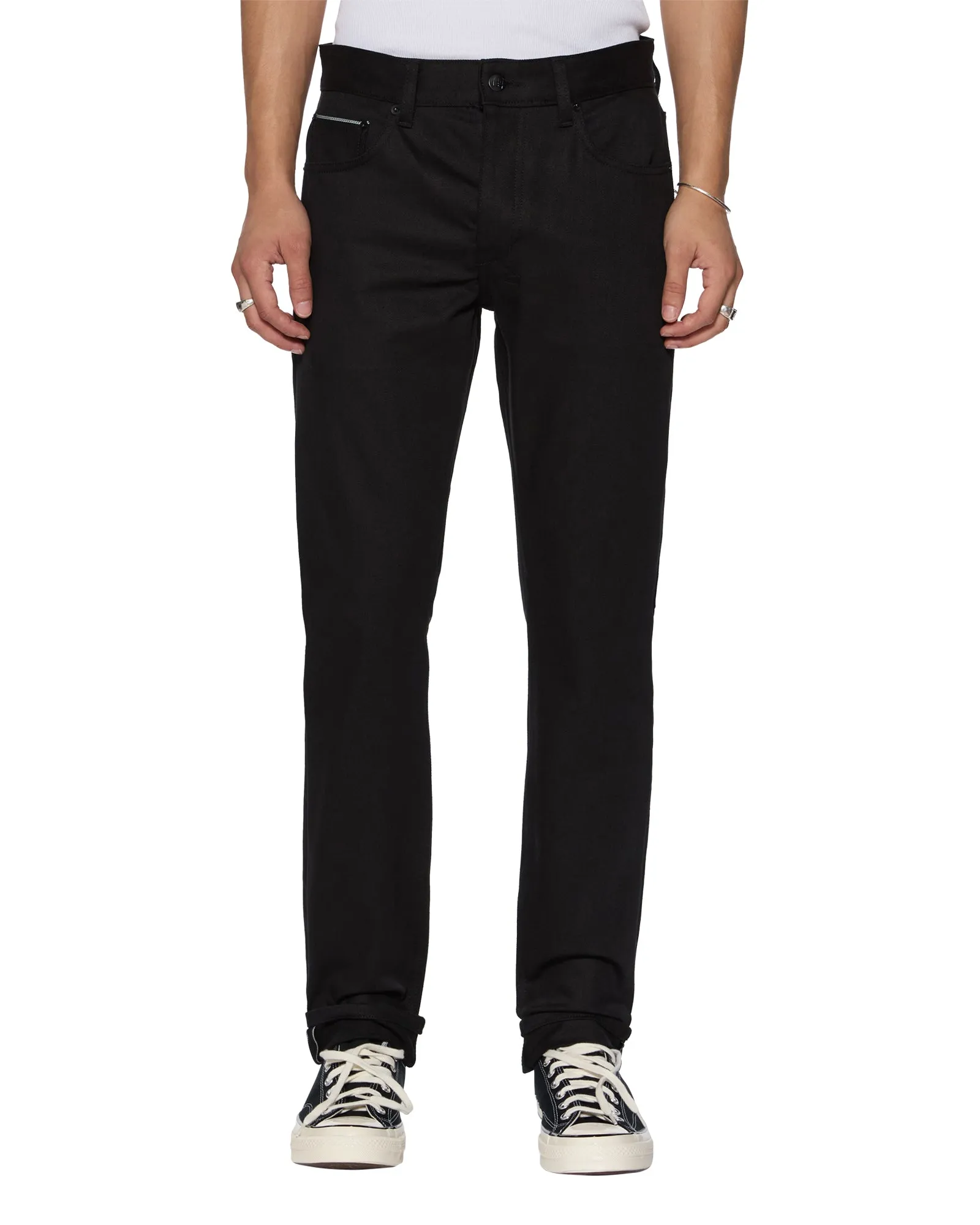 CHITCH SELVEDGE RAW BLACK