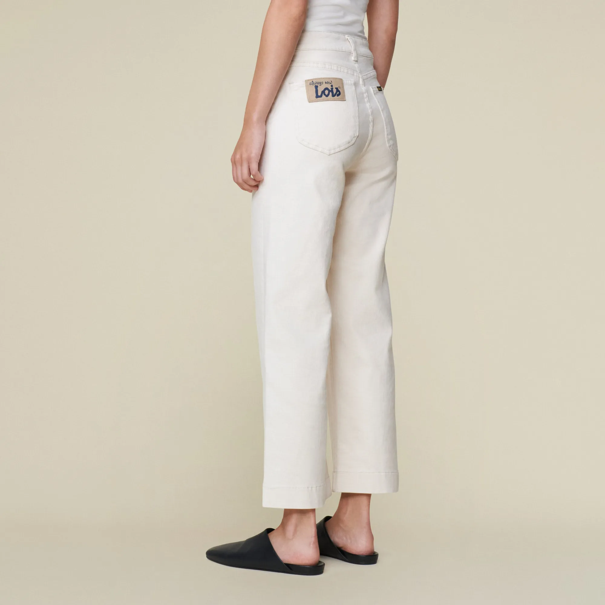 Colette Mistral R Hampshire Ecru - High Rise Wide Fit