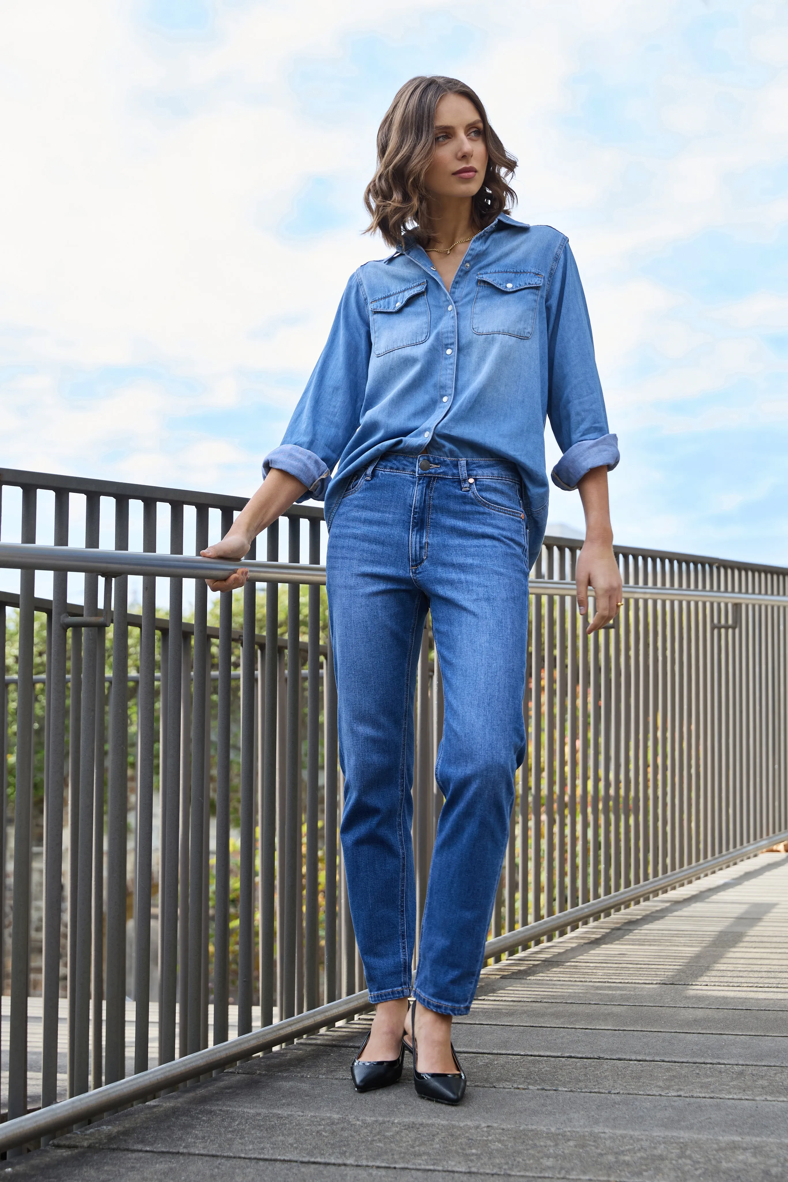 Danika Rodeo Blue Slim Jeans
