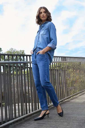 Danika Rodeo Blue Slim Jeans