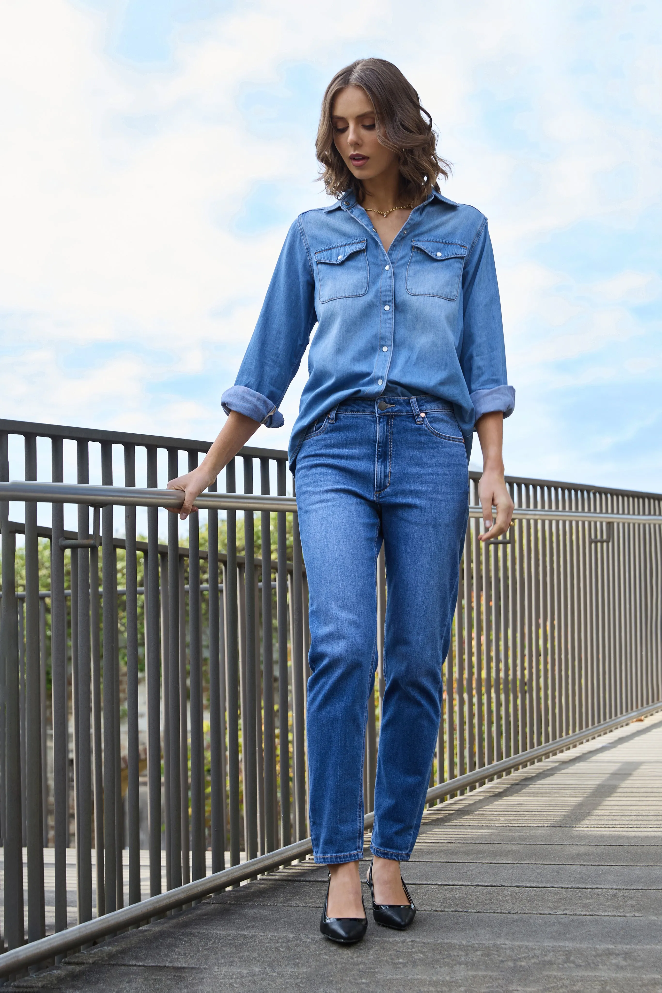 Danika Rodeo Blue Slim Jeans