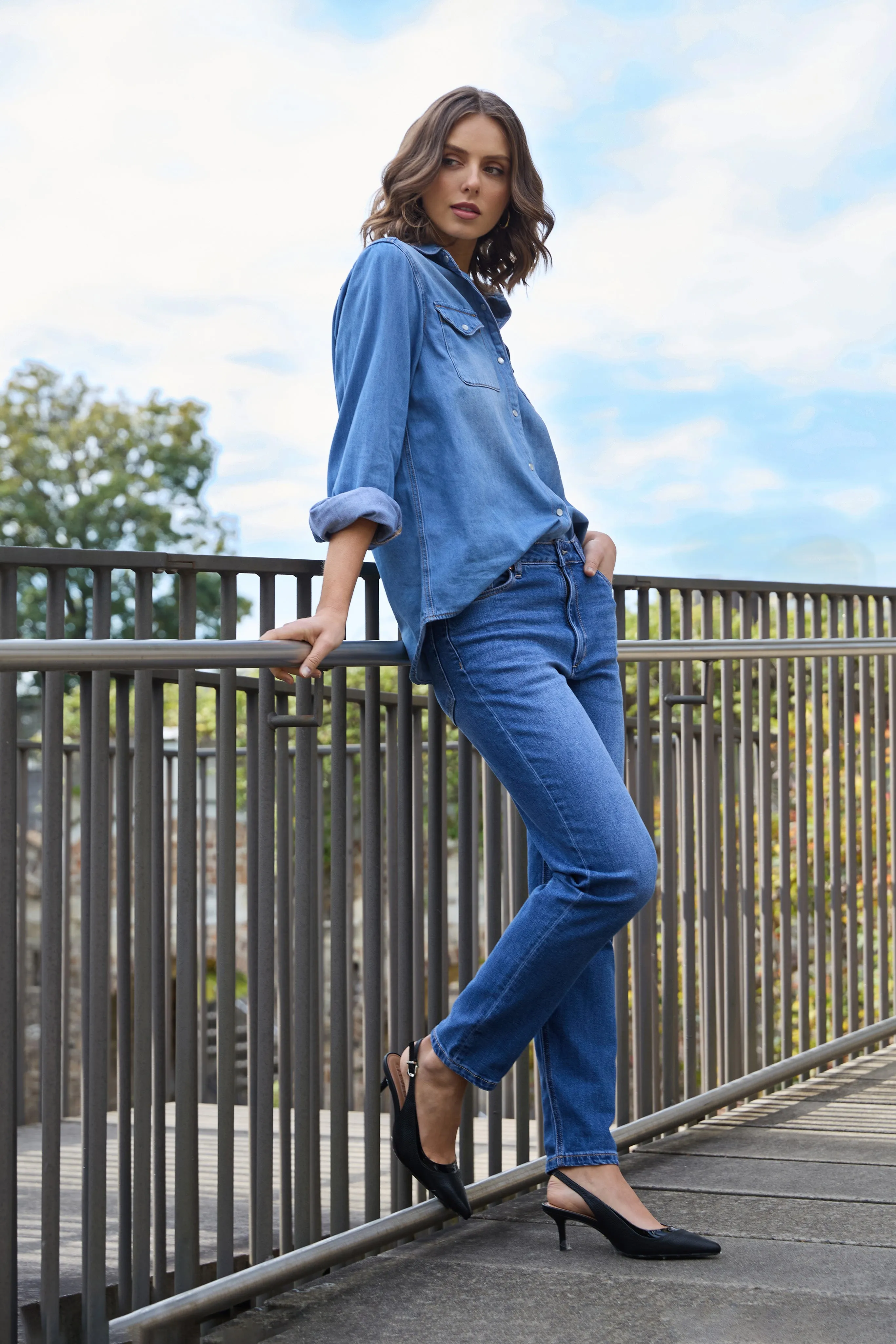 Danika Rodeo Blue Slim Jeans