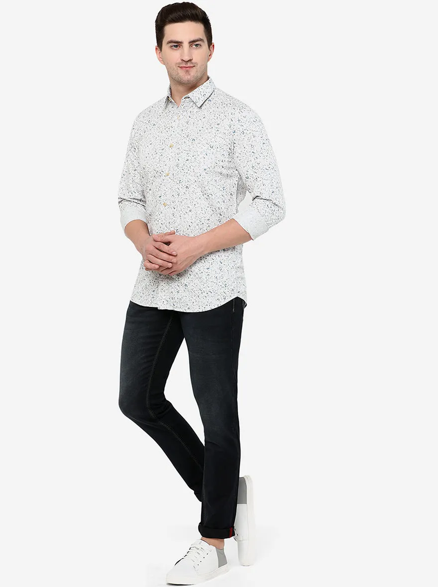 Dark Blue Washed Slim Fit Jeans | JadeBlue