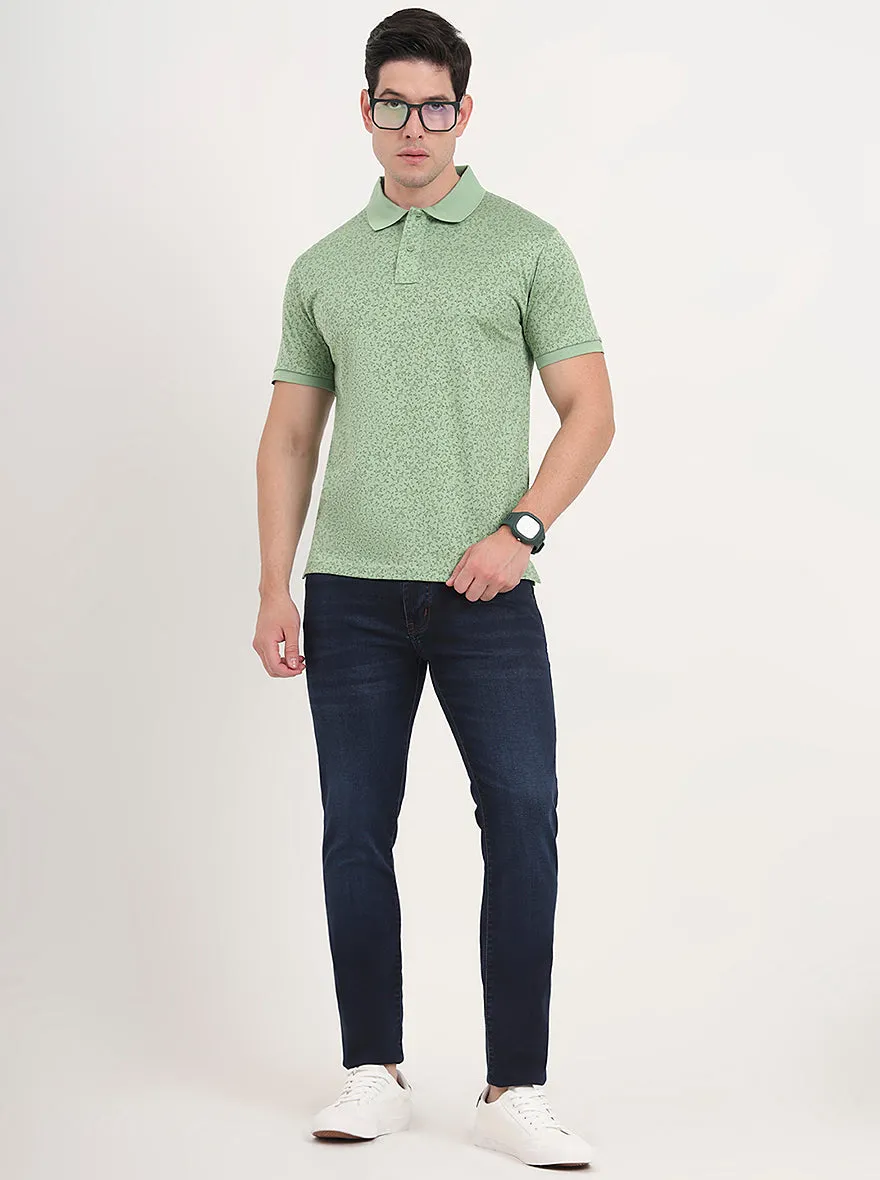 Dark Blue Washed Slim Fit Jeans | JadeBlue