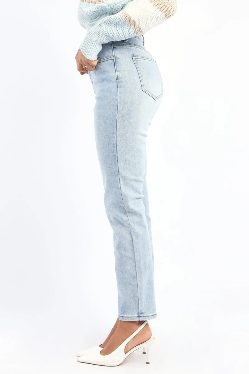 Denim Mom Jeans High Rise