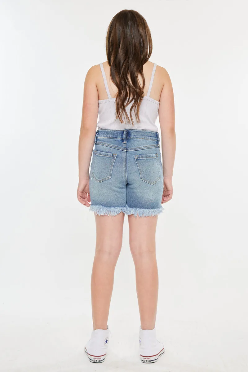 Dora High Rise Kid Shorts