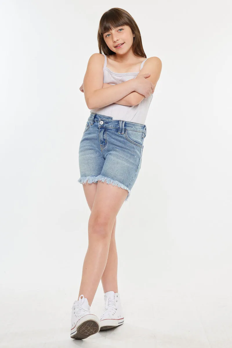 Dora High Rise Kid Shorts