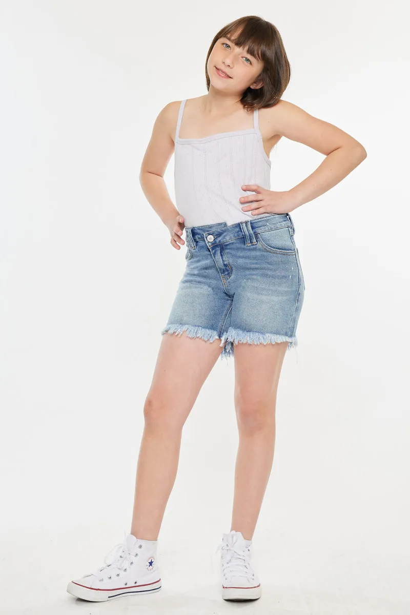 Dora High Rise Kid Shorts