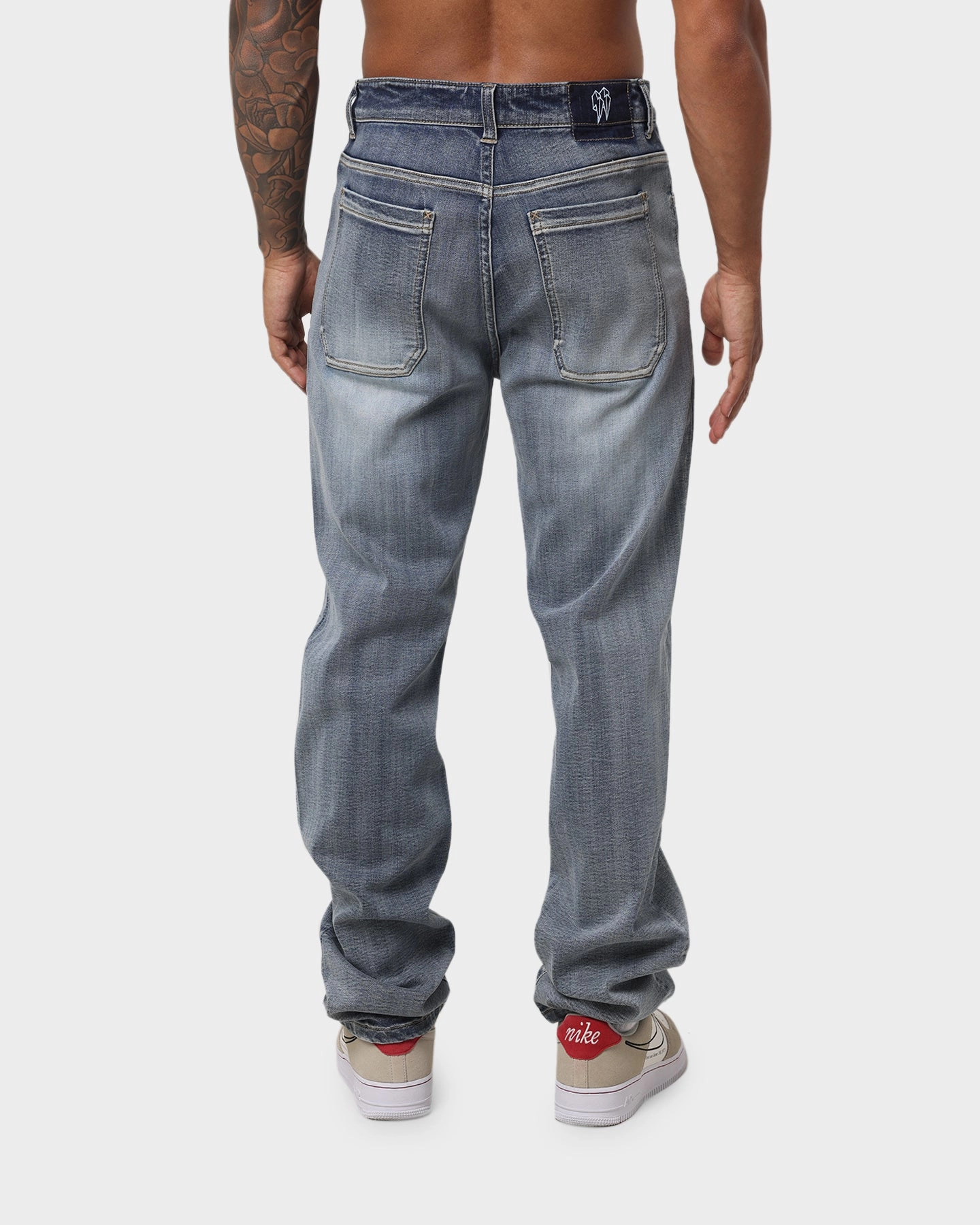 EN ES Ruff Jeans Washed Blue