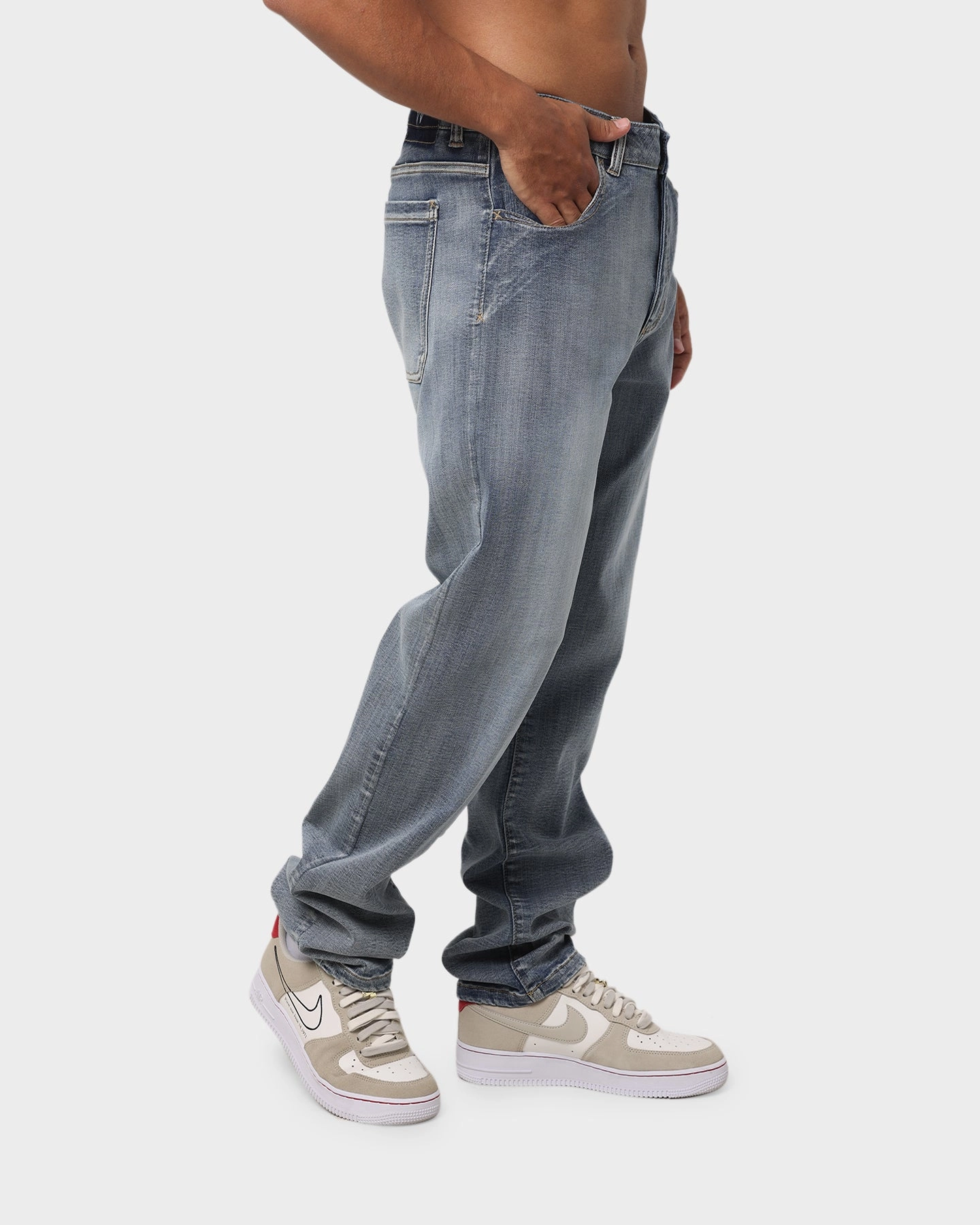 EN ES Ruff Jeans Washed Blue