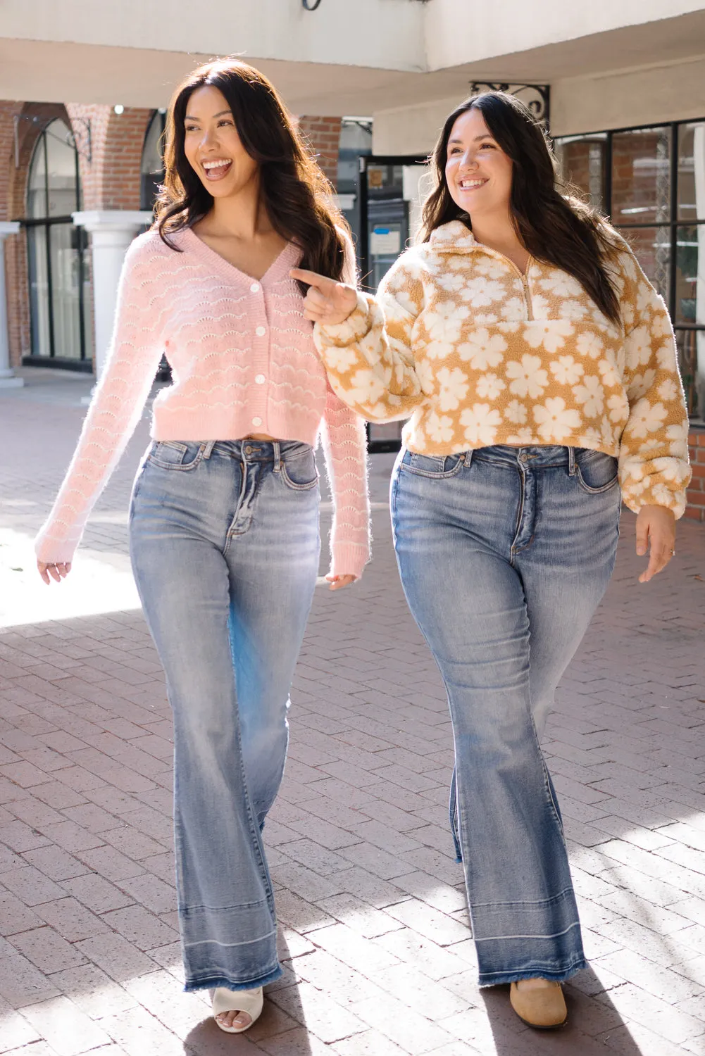 Giselle Tummy Control Release Hem Flare - PLUS
