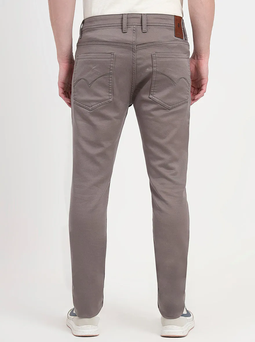 Grey Washed Slim Fit Jeans | JadeBlue