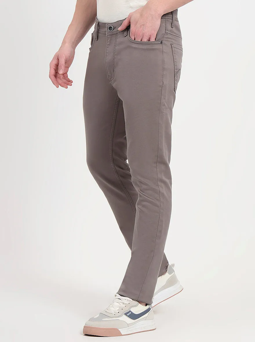 Grey Washed Slim Fit Jeans | JadeBlue