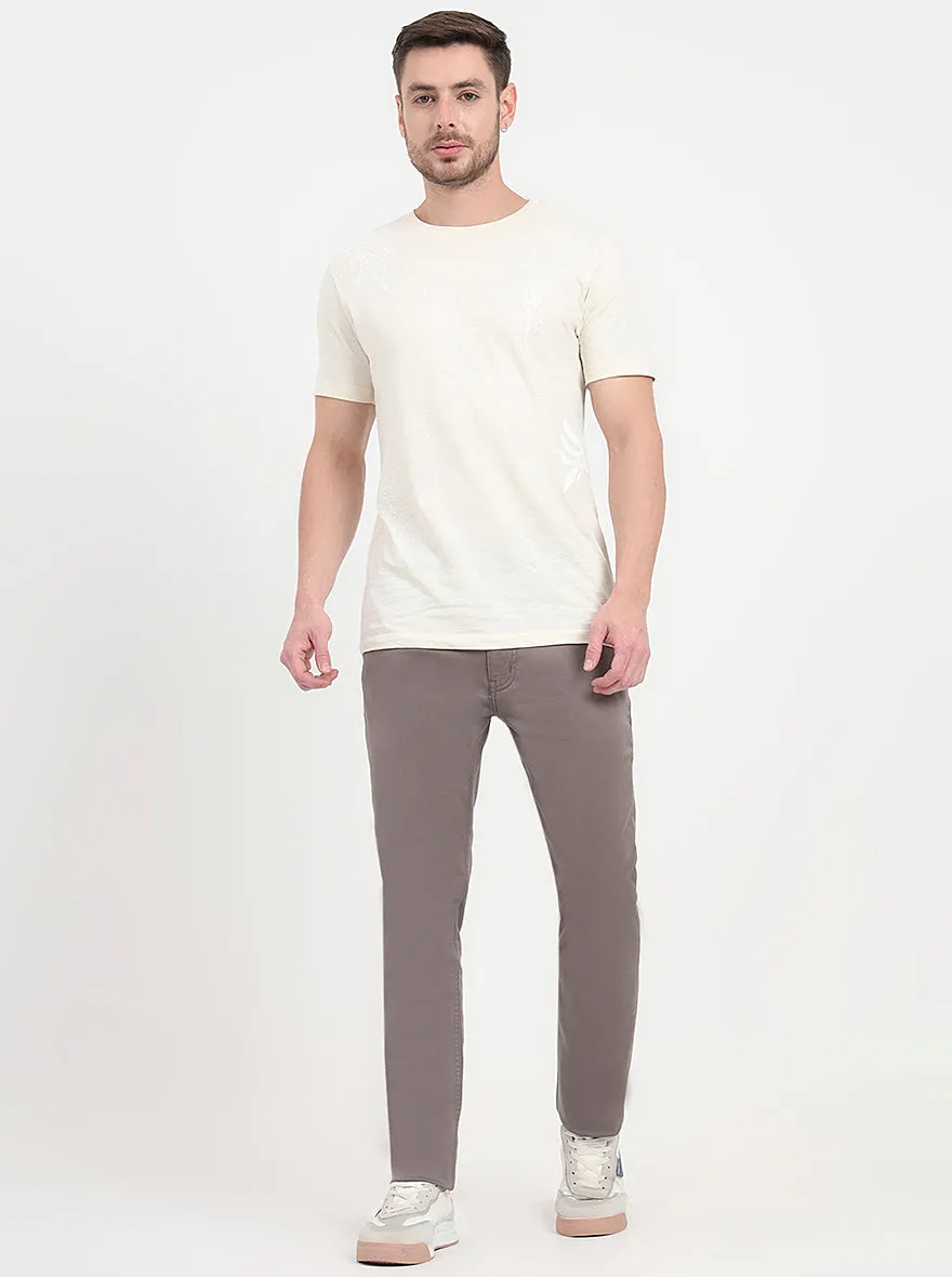 Grey Washed Slim Fit Jeans | JadeBlue