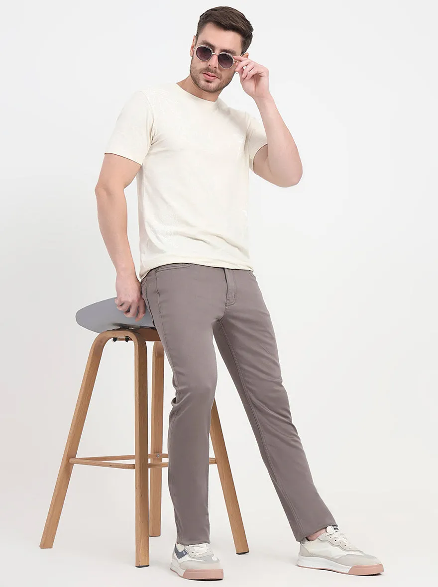 Grey Washed Slim Fit Jeans | JadeBlue