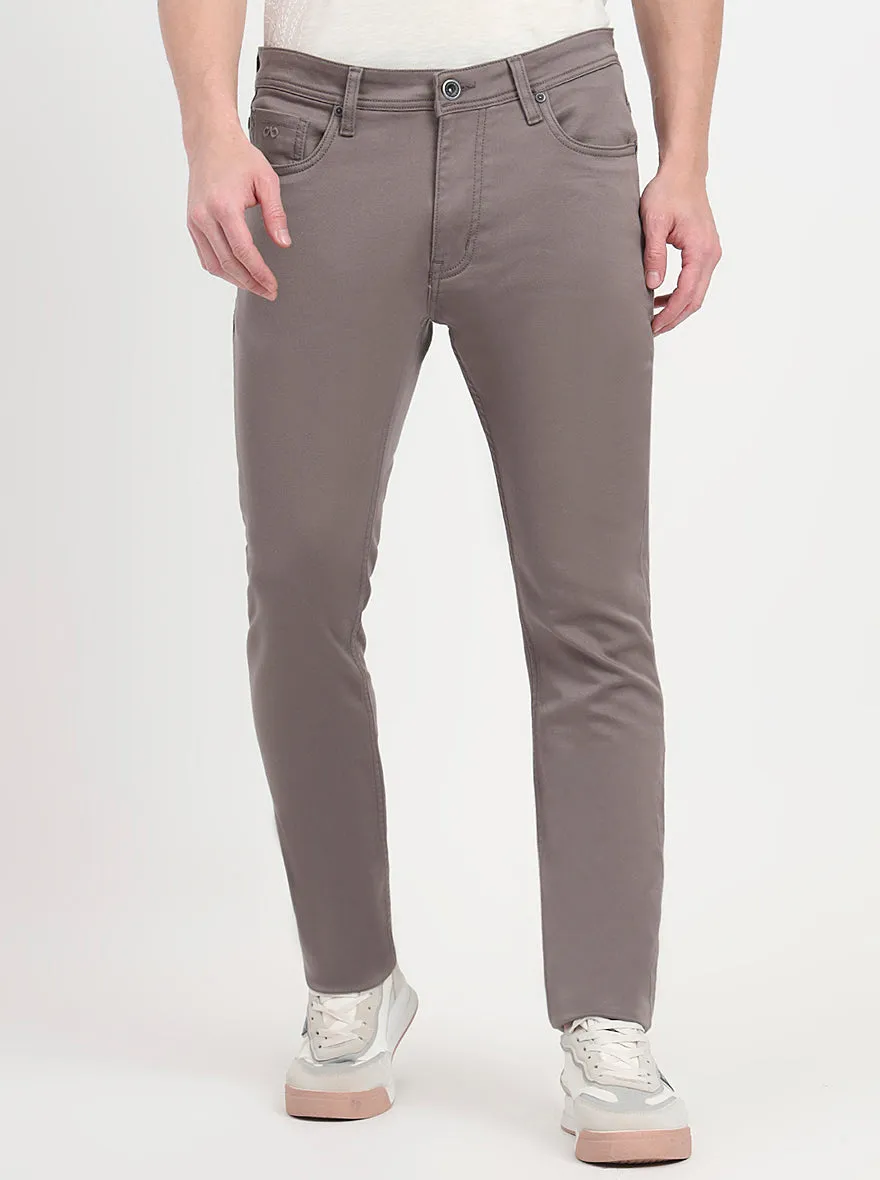 Grey Washed Slim Fit Jeans | JadeBlue