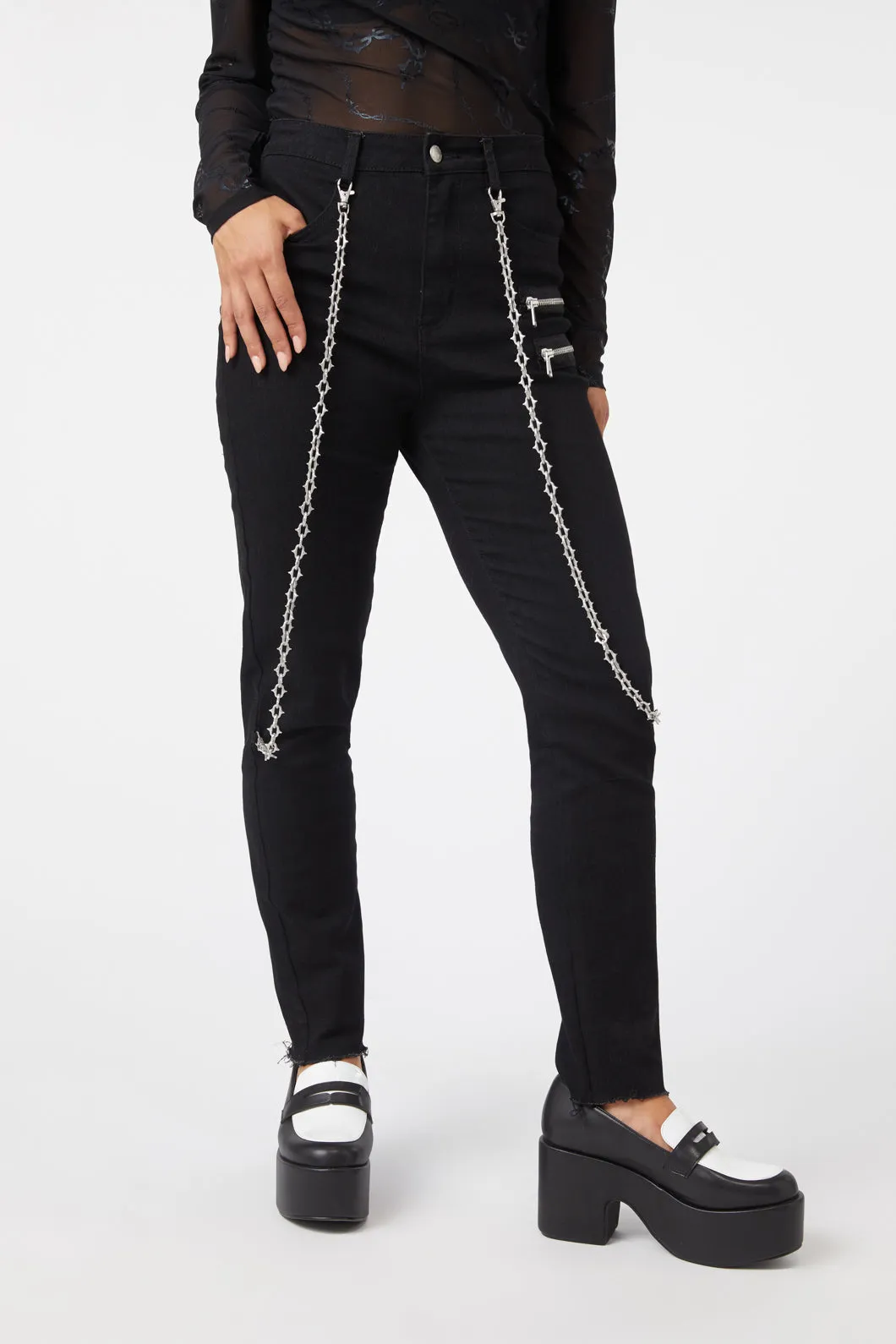 Grunge Skinny Jean