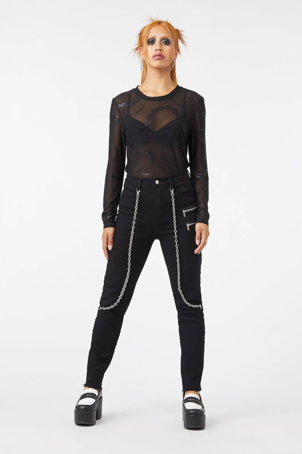 Grunge Skinny Jean