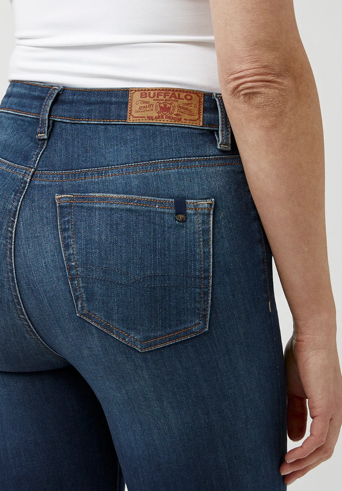 High Rise Skinny Skylar Women's Jeans, Night Rain Indigo - BL15703