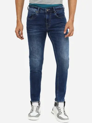 Ink Blue Washed Slim Fit Jeans | JadeBlue