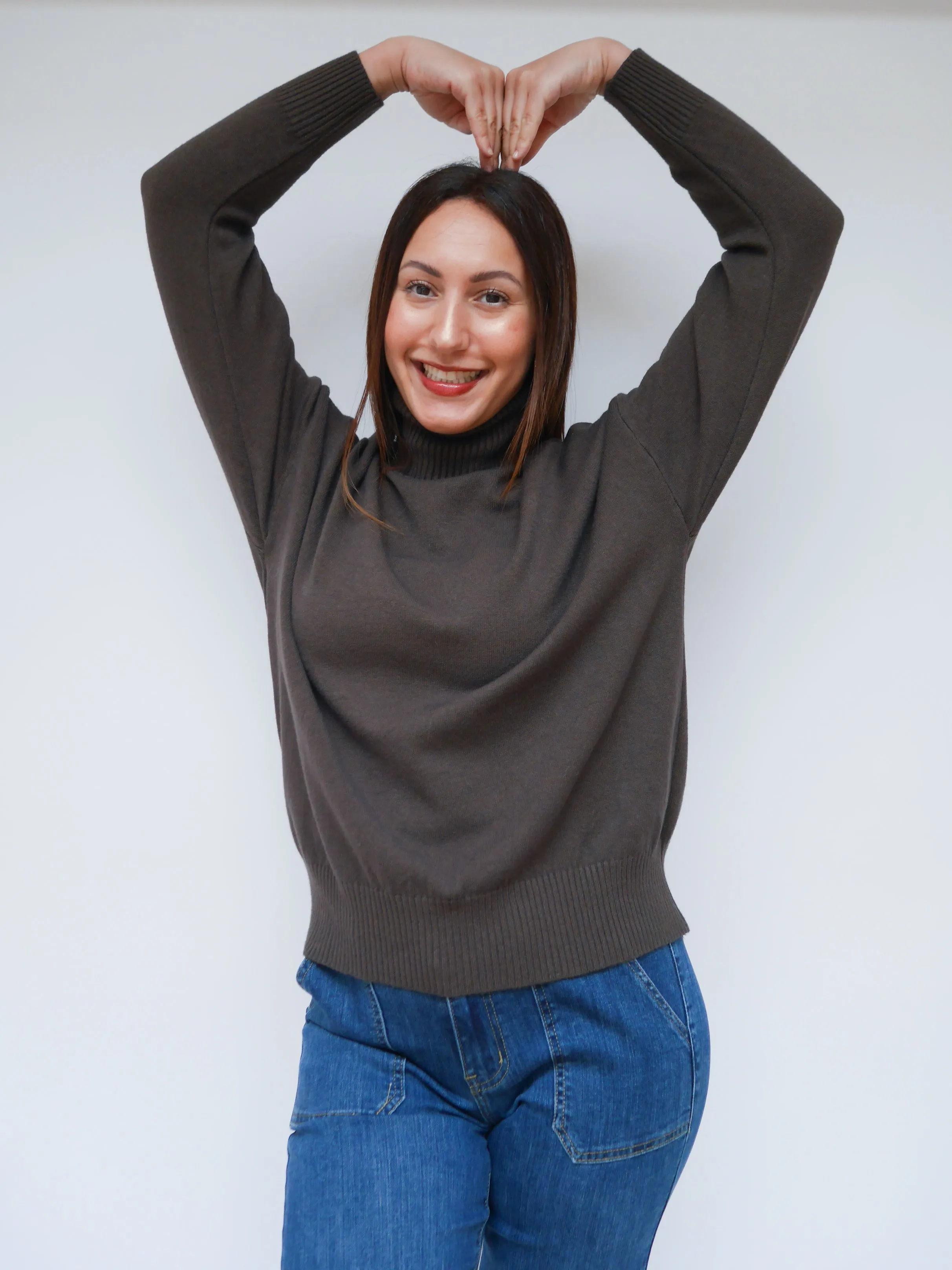 Jenna Knit Chocolate