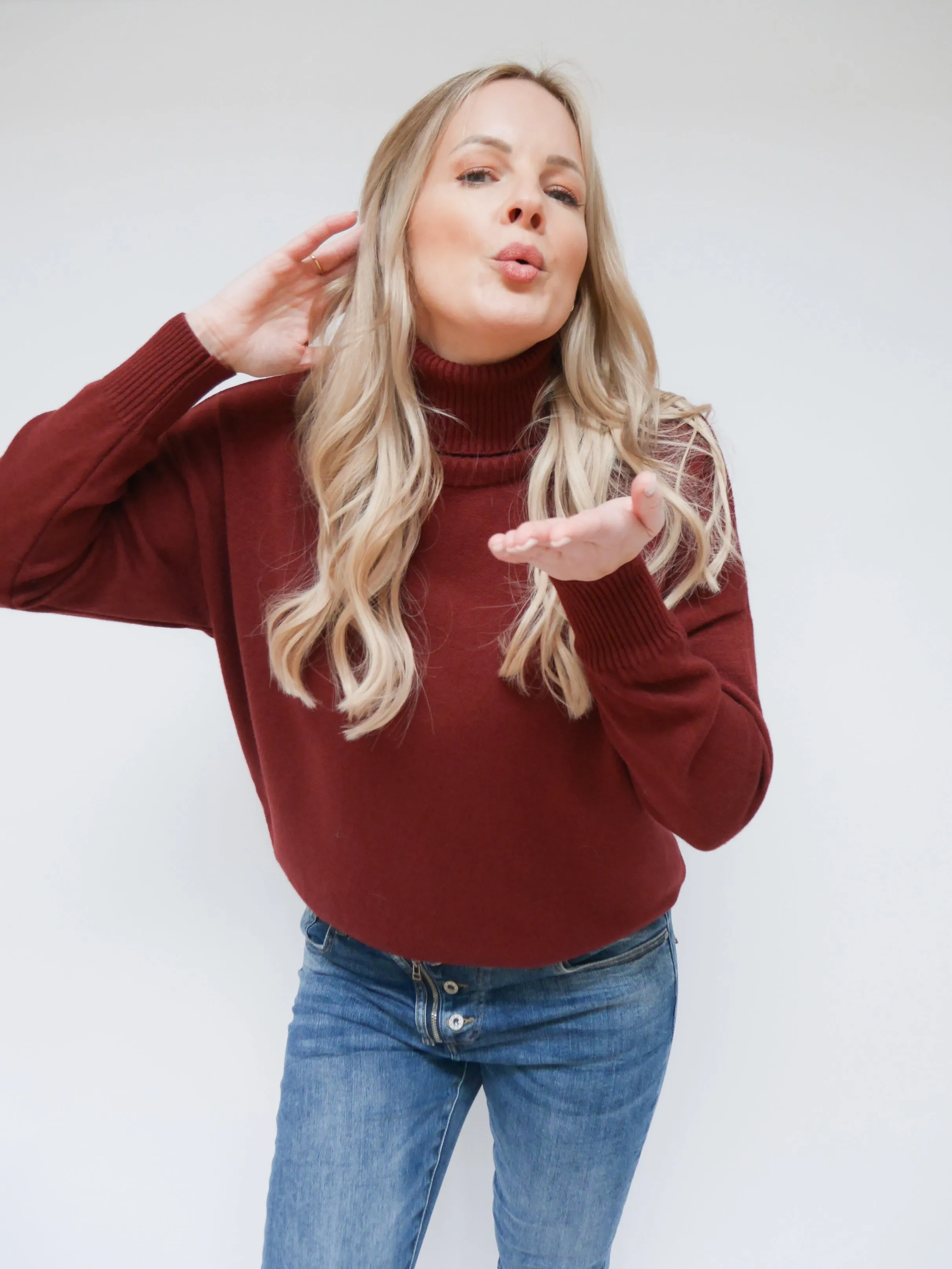 Jenna Knit Plum