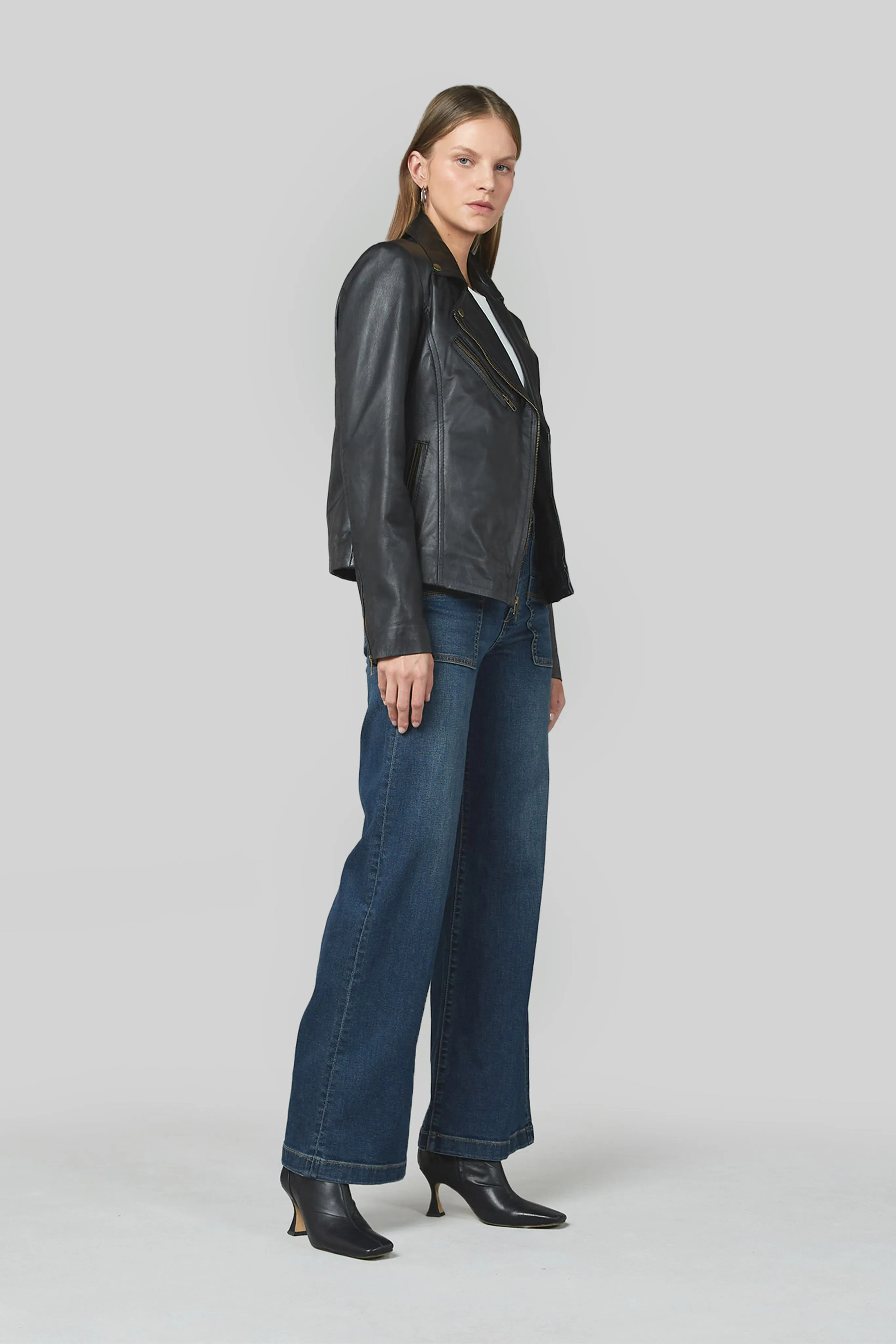 Jodi Astro Wide Leg Jeans