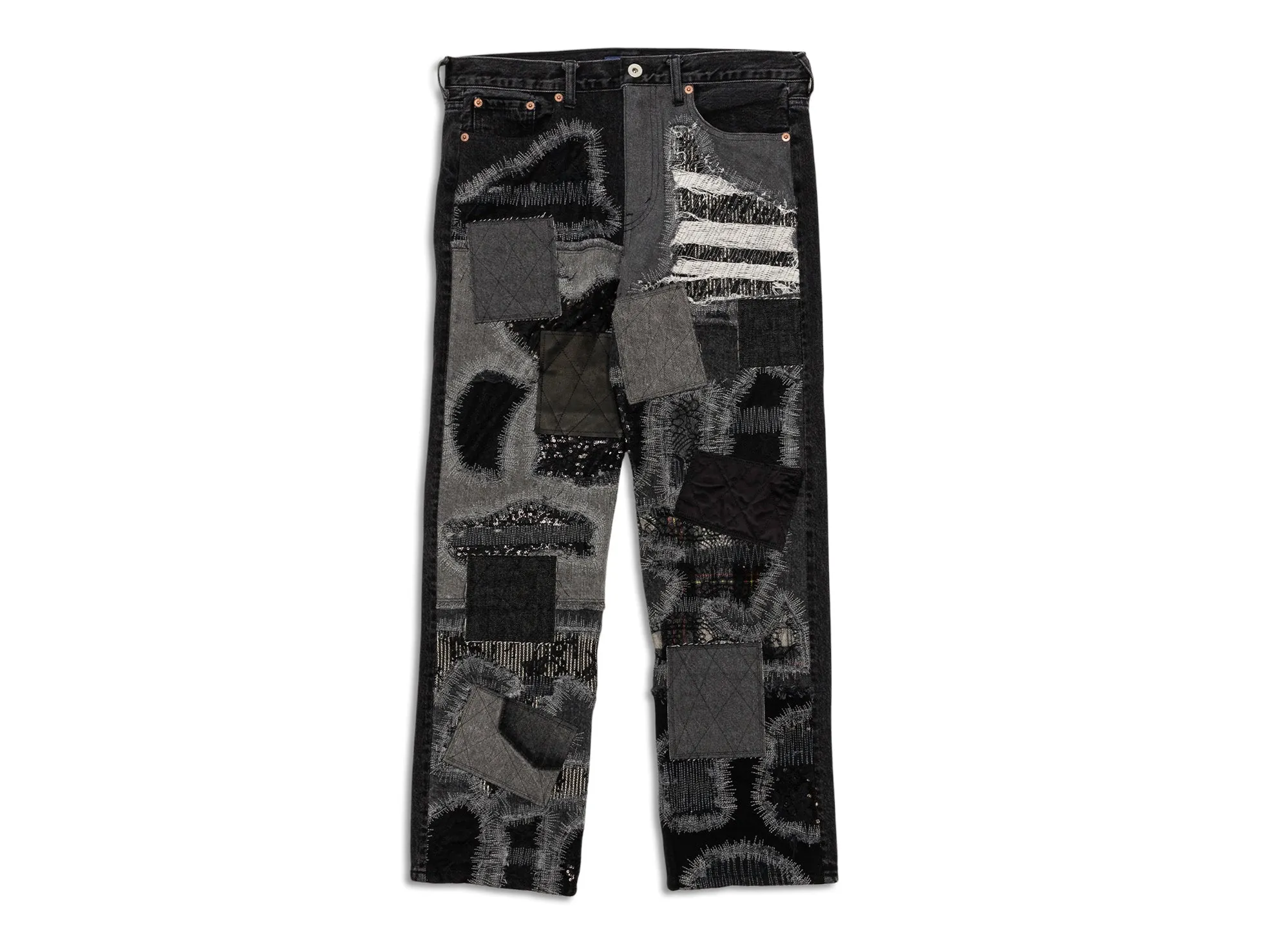 Junya Watanabe MAN Monotone Patchwork Jeans xld
