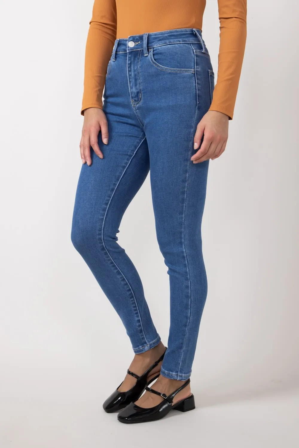KanCan High Rise Ankle Skinny Jeans for Women | KC20050M