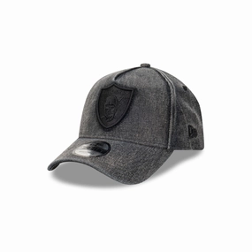 Las Vegas Raiders Snow Wash Denim 9FORTY A-Frame Cloth Strap