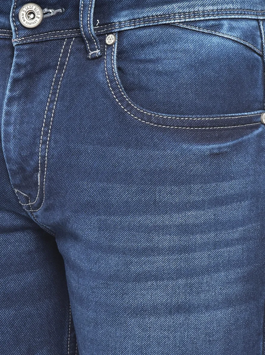 Light Blue Washed Slim Fit Jeans | JadeBlue