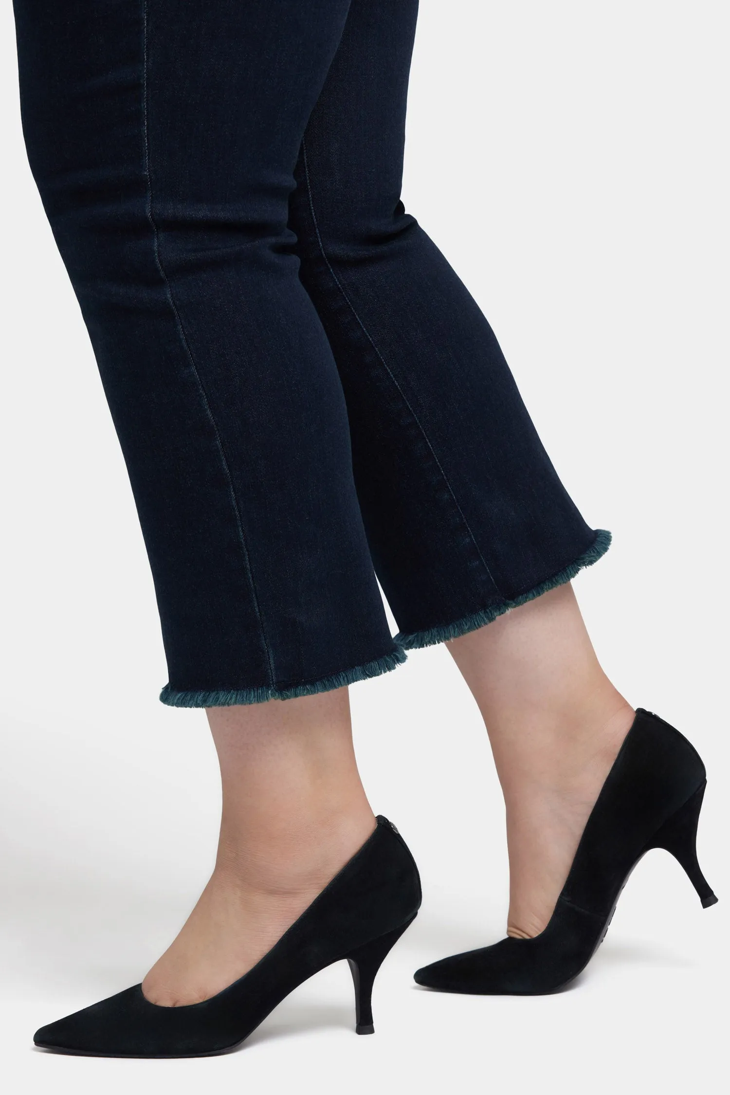 Marilyn Straight Ankle Jeans In Plus Size - Midnight Falls