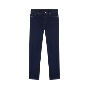 Men's fitted raw flex jeans