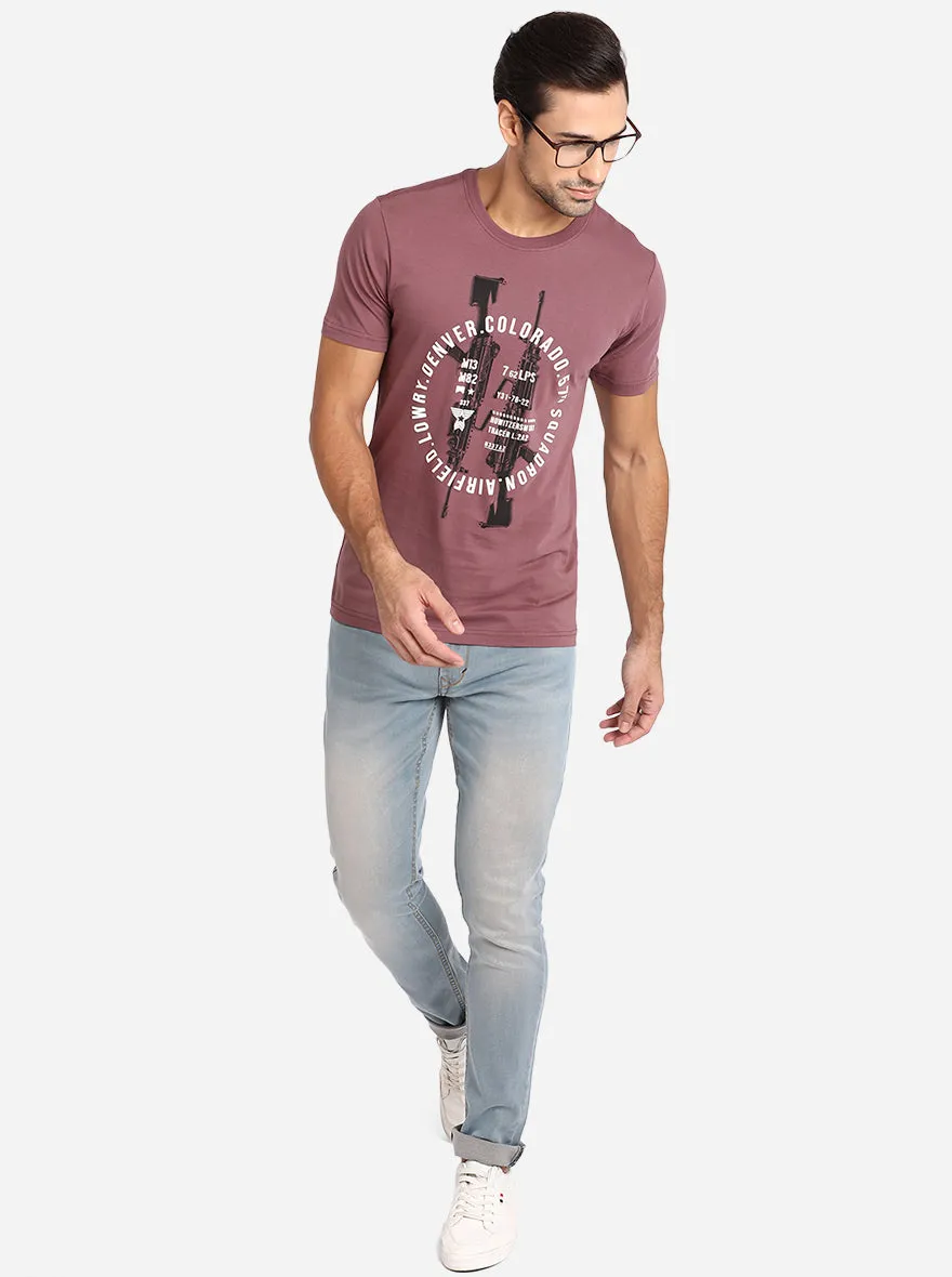Mid Blue Washed Slim Fit Jeans | JadeBlue
