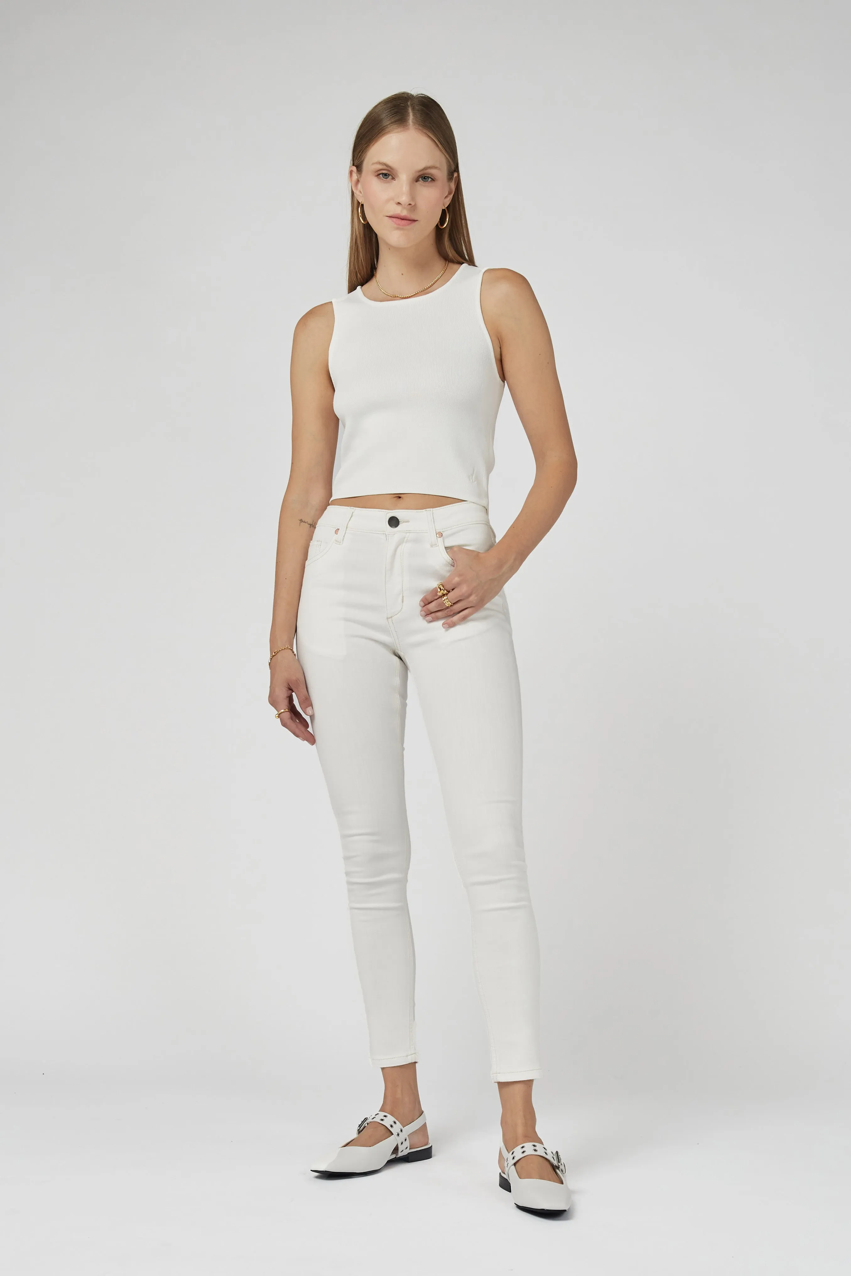 Miranda White Denim Jeans