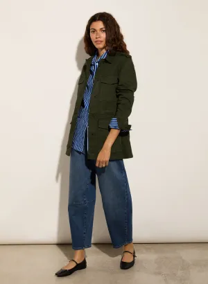 Nixi Organic Stretch Denim Barrel Jeans