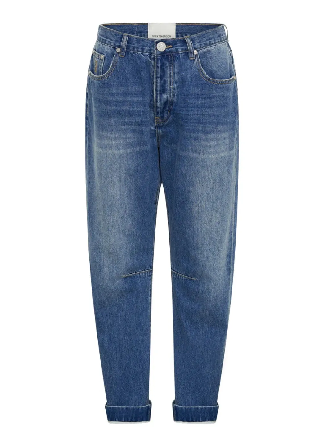 One Teaspoon Pacifica Bandit Relaxed Denim Jeans