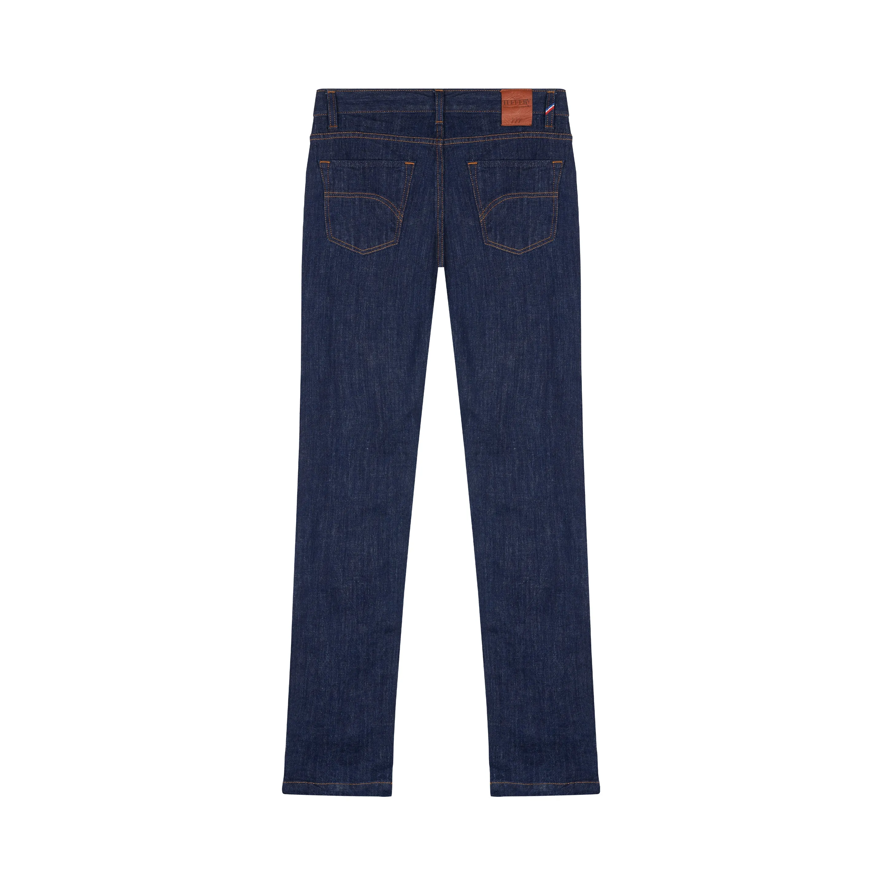 Organic raw slim men's jeans