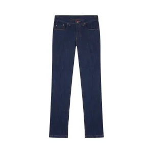 Organic raw slim men's jeans